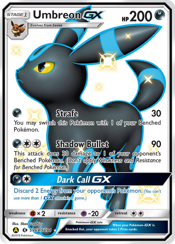 Umbreon-GX, SV69/SV94