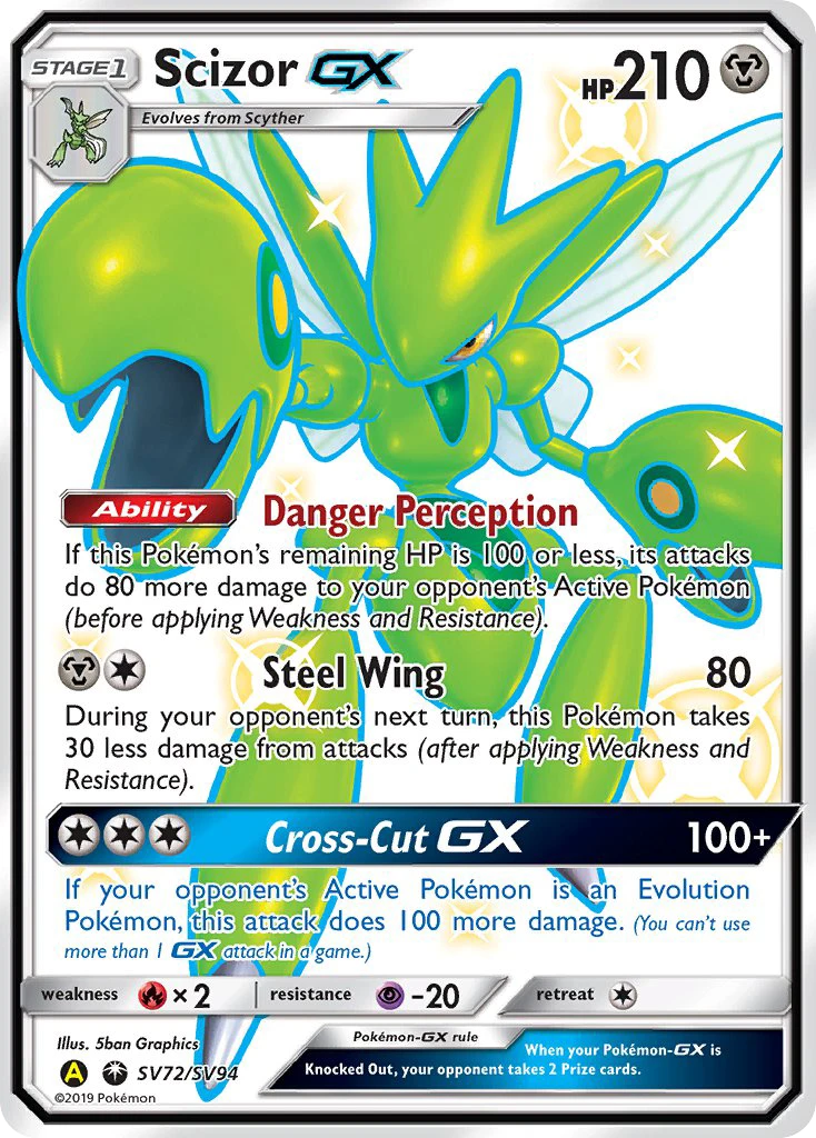 Scizor-GX, SV72/SV94