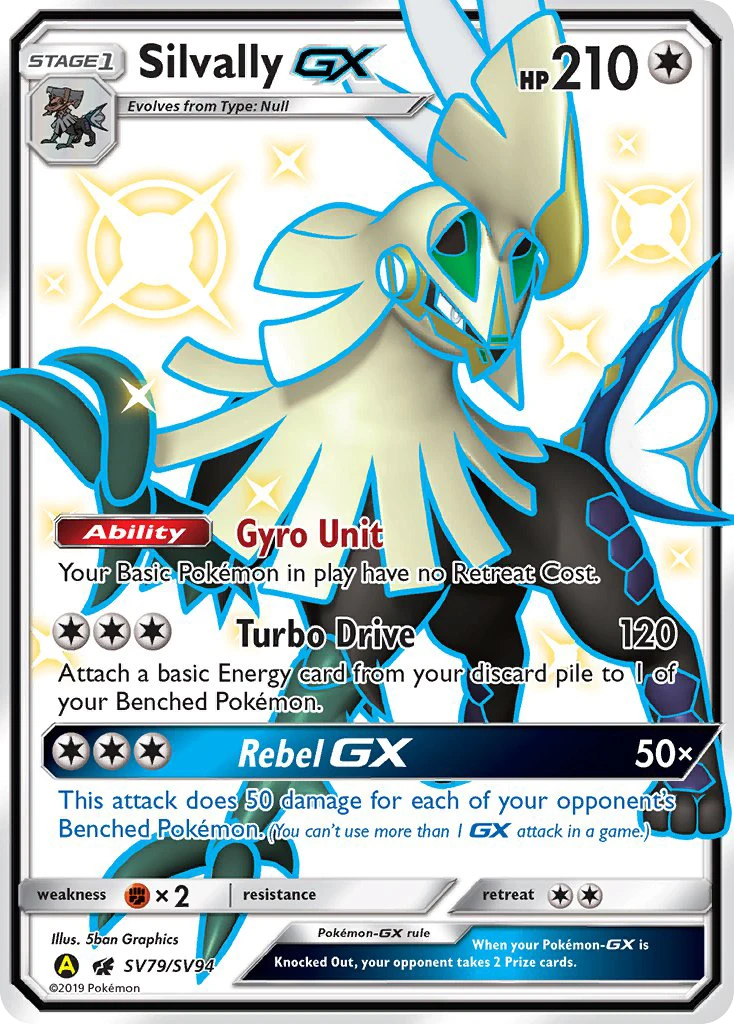 Silvally-GX, SV79/SV94