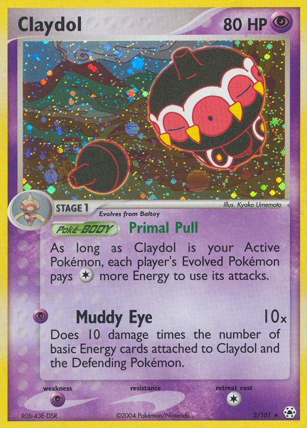 Claydol, 2/101
