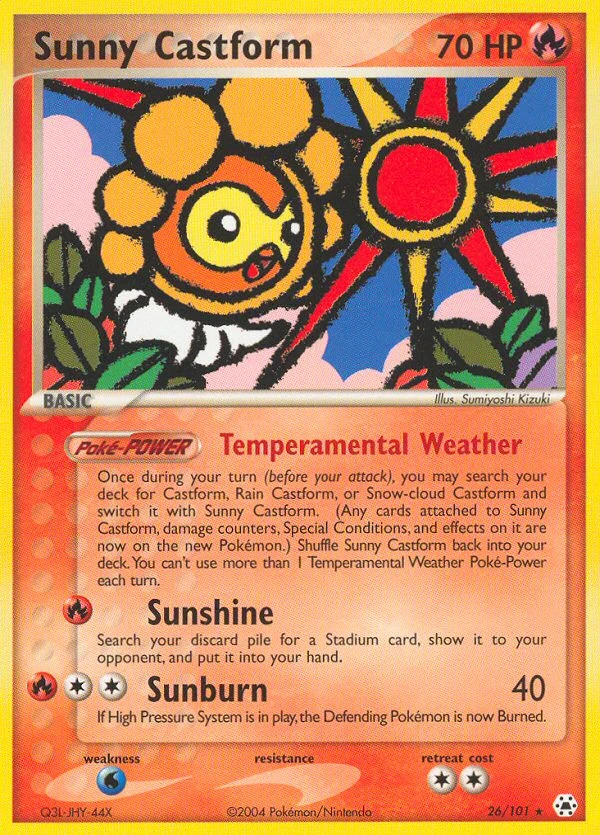 Sunny Castform, 26/101