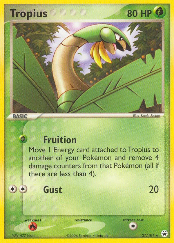 Tropius, 27/101