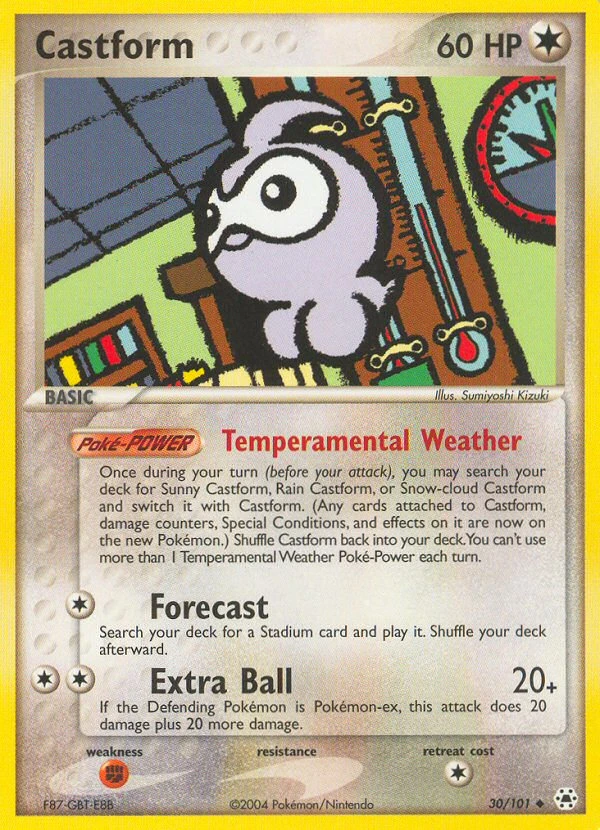 Castform, 30/101