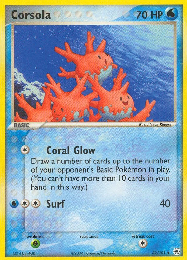 Corsola, 32/101