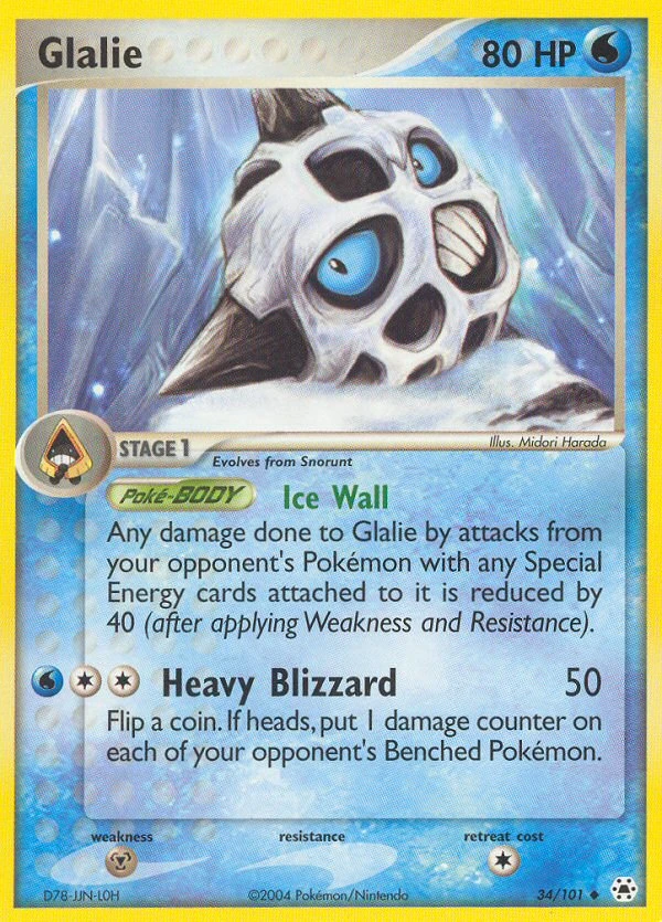 Glalie, 34/101