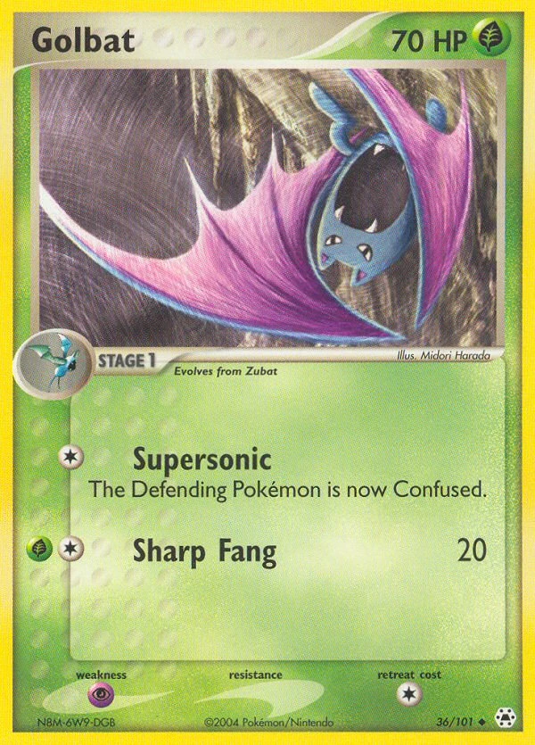 Golbat, 36/101