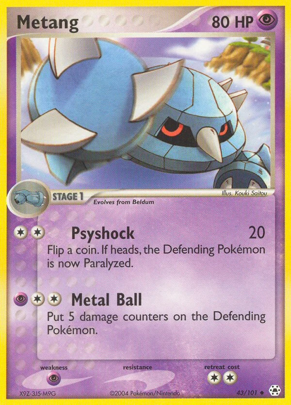 Metang, 43/101