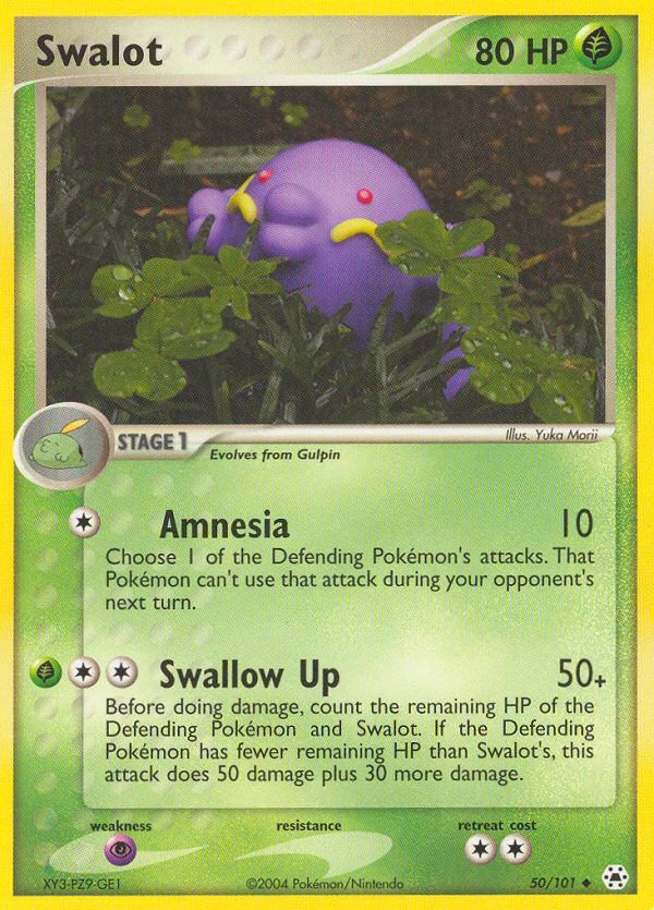 Swalot, 50/101
