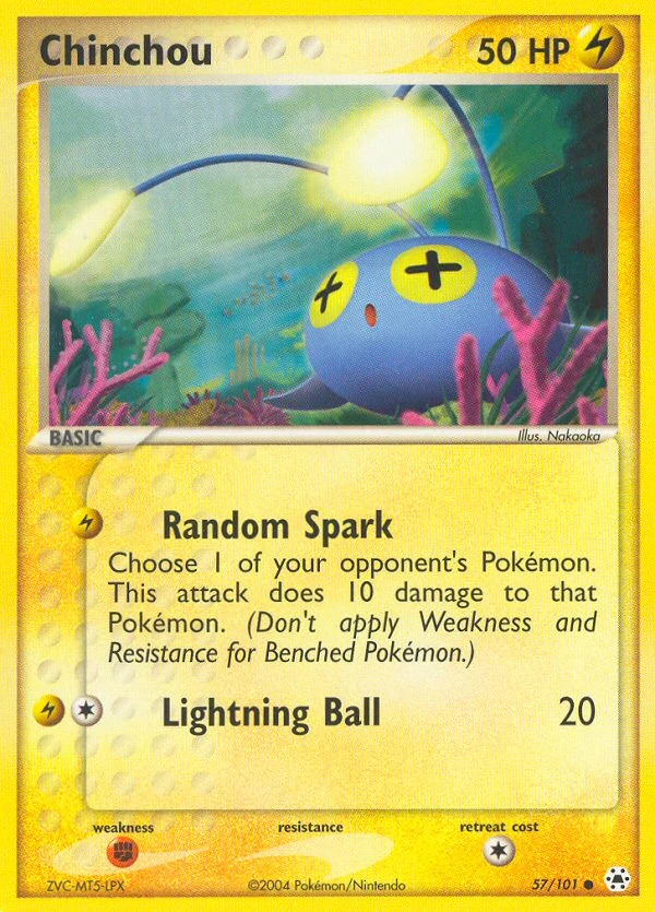Chinchou, 57/101