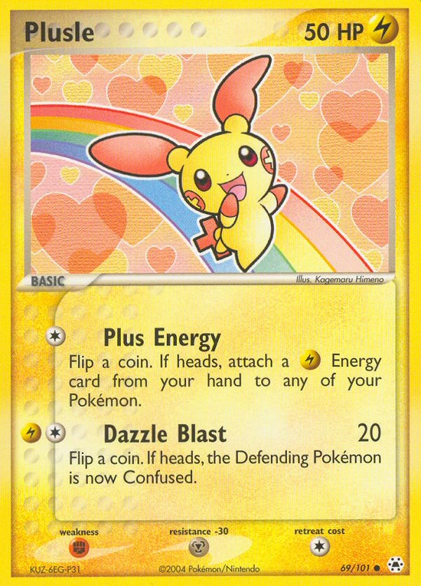 Plusle, 69/101