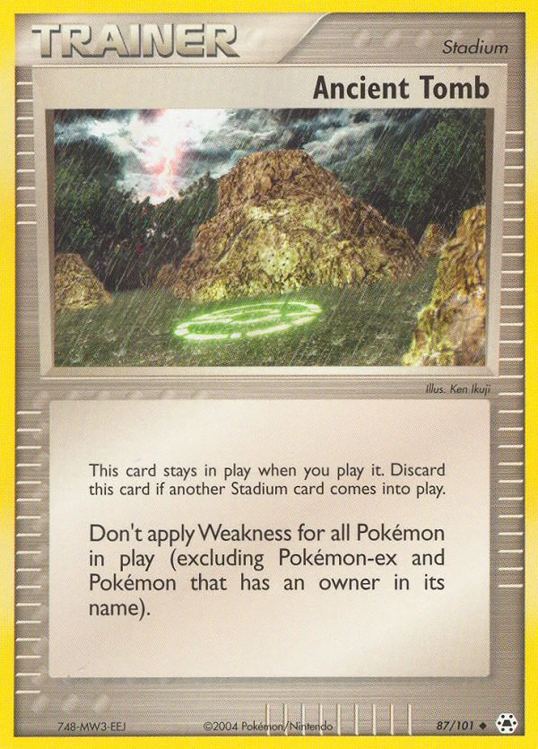 Ancient Tomb, 87/101