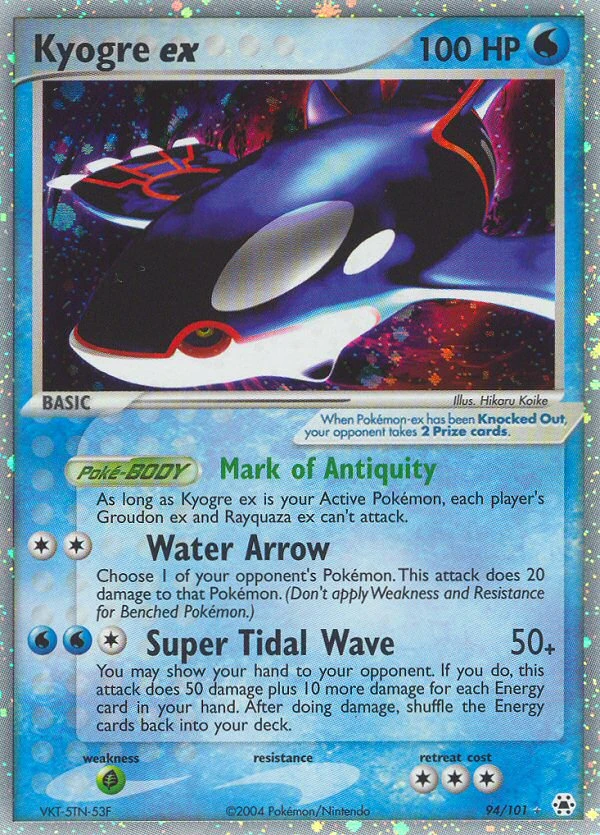 Kyogre ex, 94/101