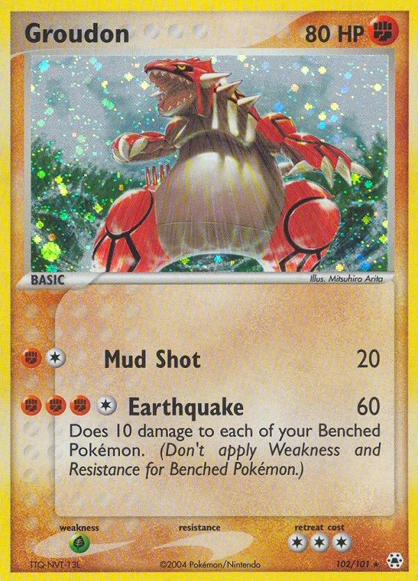 Groudon, 102/101