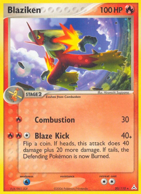 Blaziken, 20/110