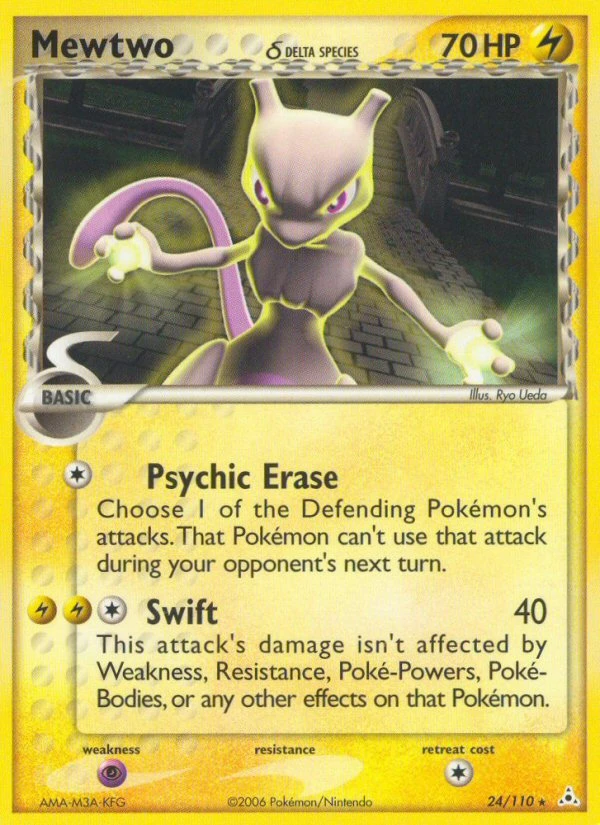 Mewtwo δ, 24/110