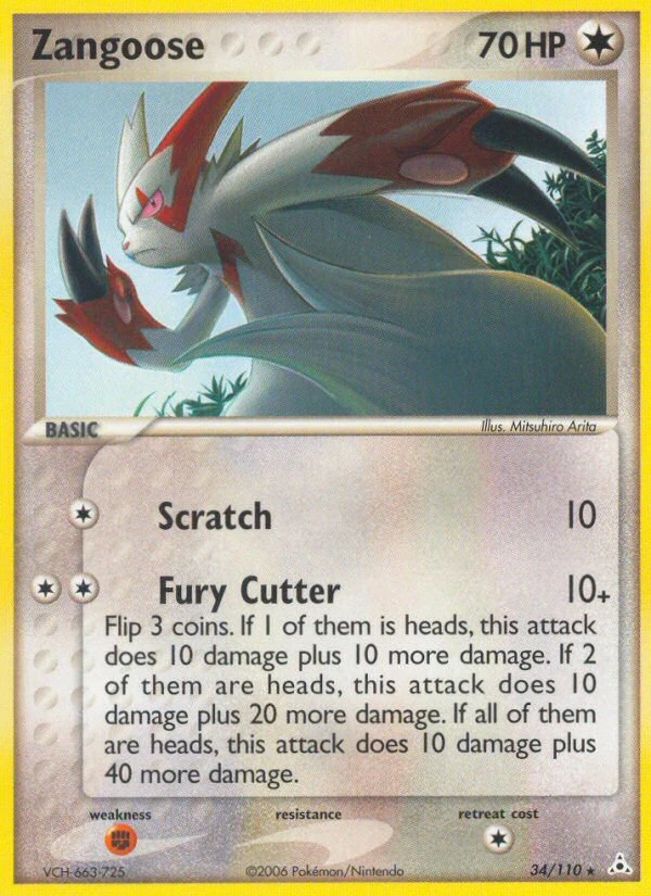 Zangoose, 34/110