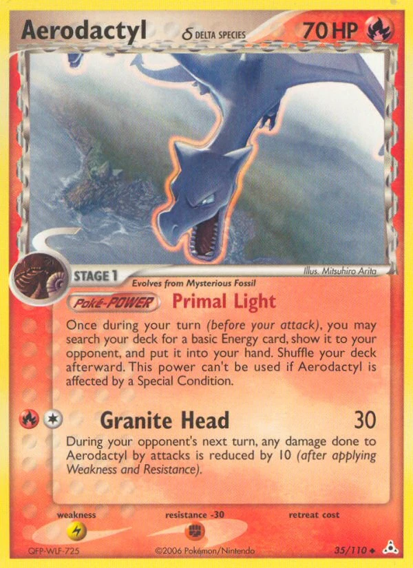 Aerodactyl δ, 35/110