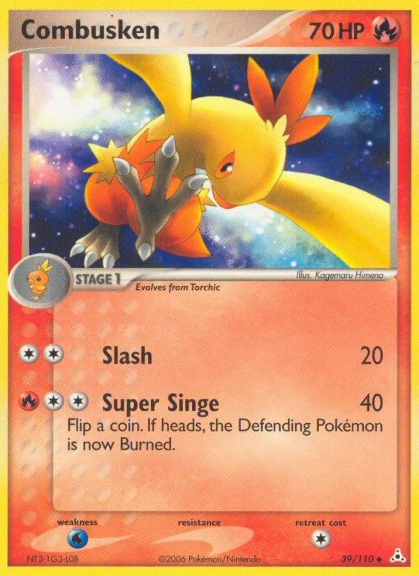 Combusken, 39/110