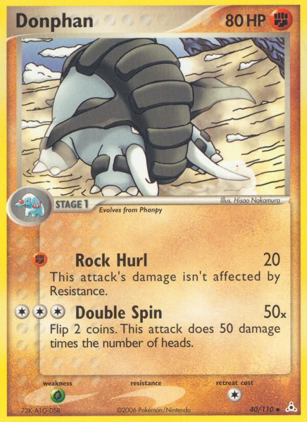 Donphan, 40/110