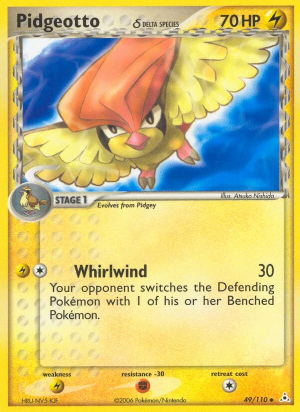 Pidgeotto δ, 49/110