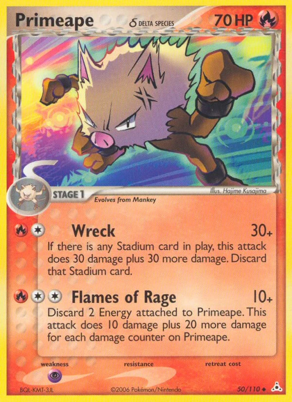 Primeape δ, 50/110