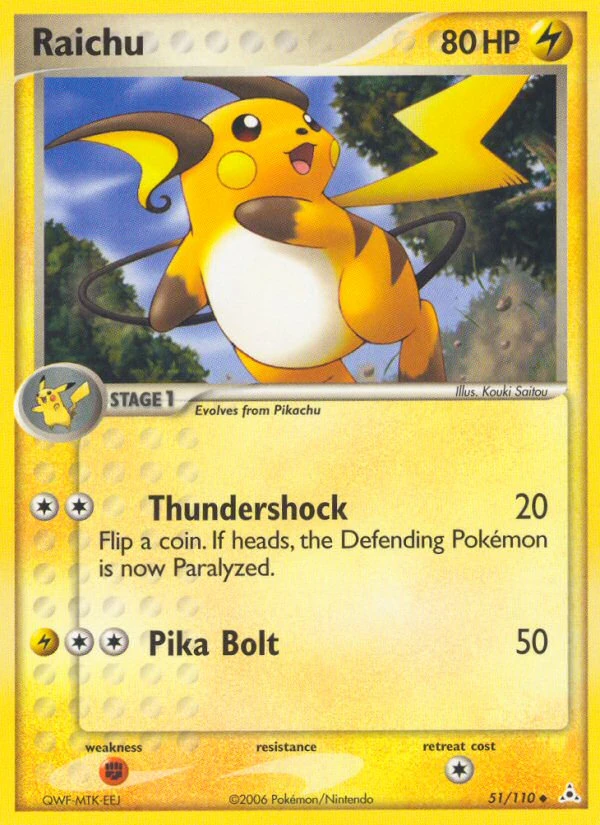 Raichu, 51/110