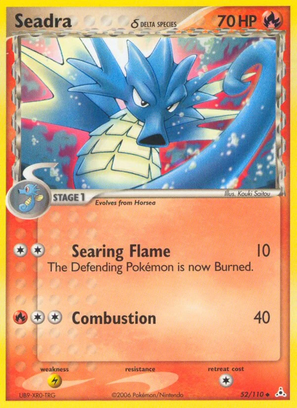 Seadra δ, 52/110