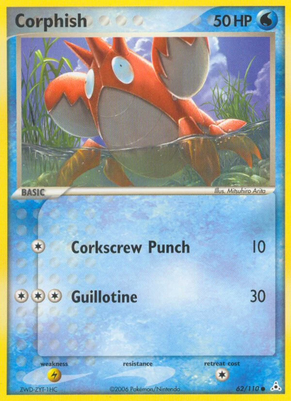 Corphish, 62/110