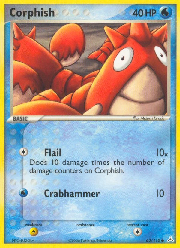 Corphish, 63/110