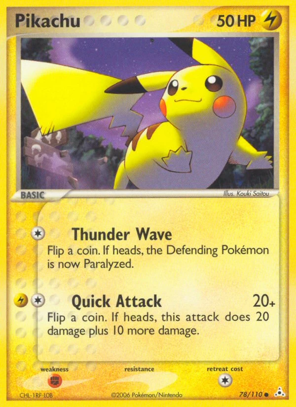 Pikachu, 78/110