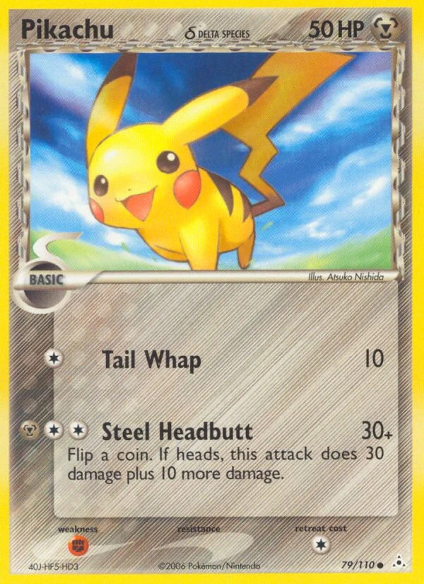 Pikachu δ, 79/110