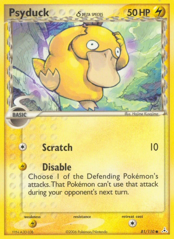 Psyduck δ, 81/110