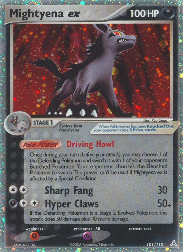 Mightyena ex, 101/110