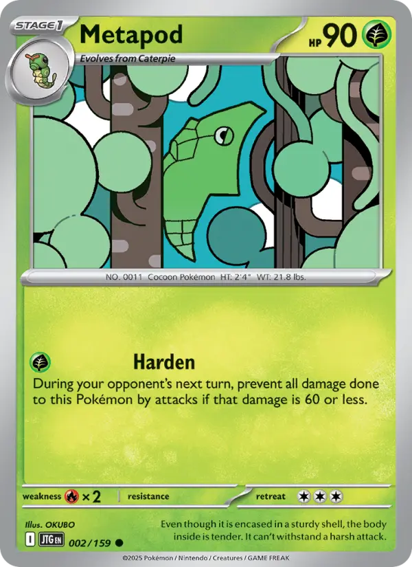 Metapod, 002/159