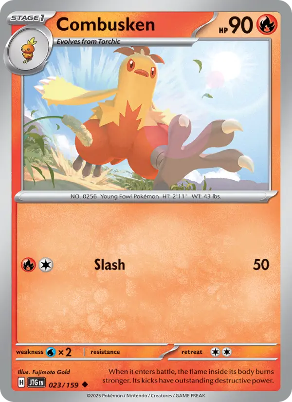 Combusken, 023/159