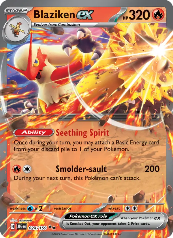 Blaziken ex, 024/159