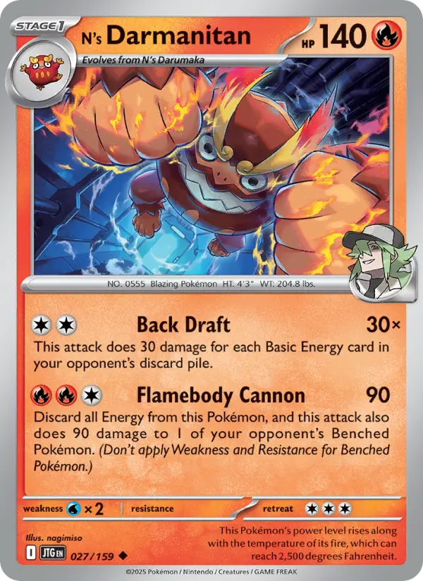 N's Darmanitan, 027/159