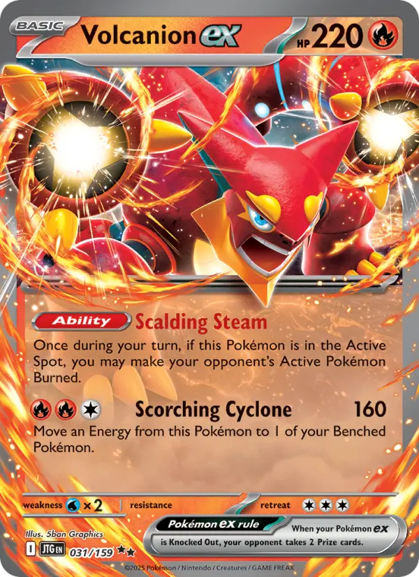 Volcanion ex, 031/159