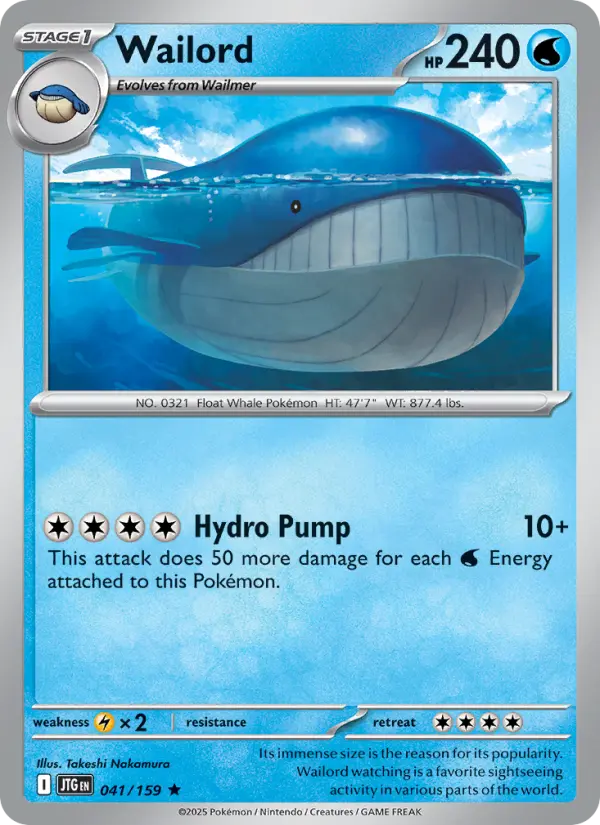 Wailord, 041/159