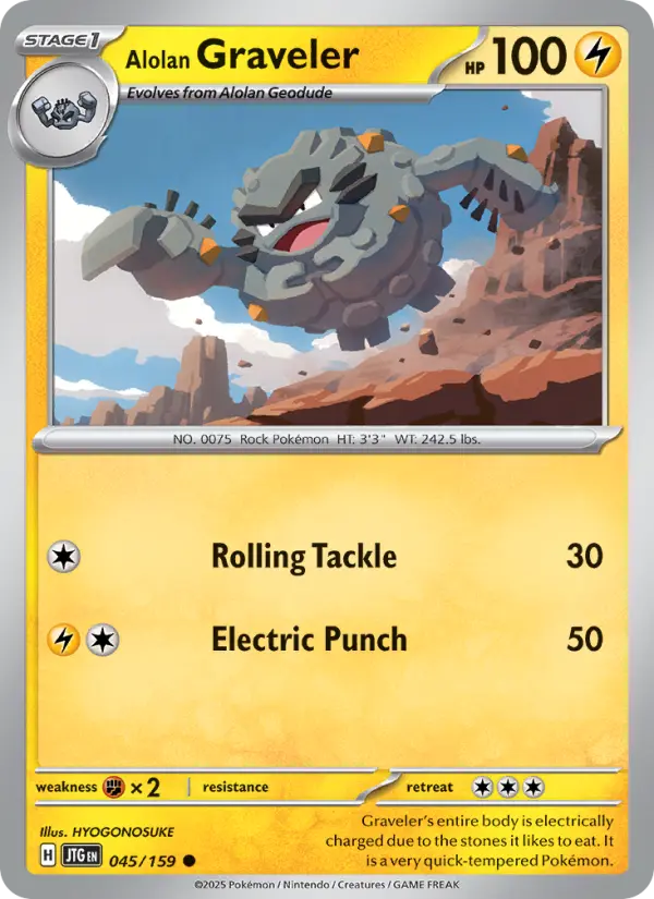 Alolan Graveler, 045/159