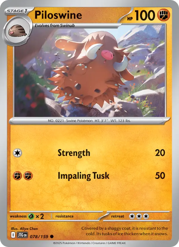 Piloswine, 078/159