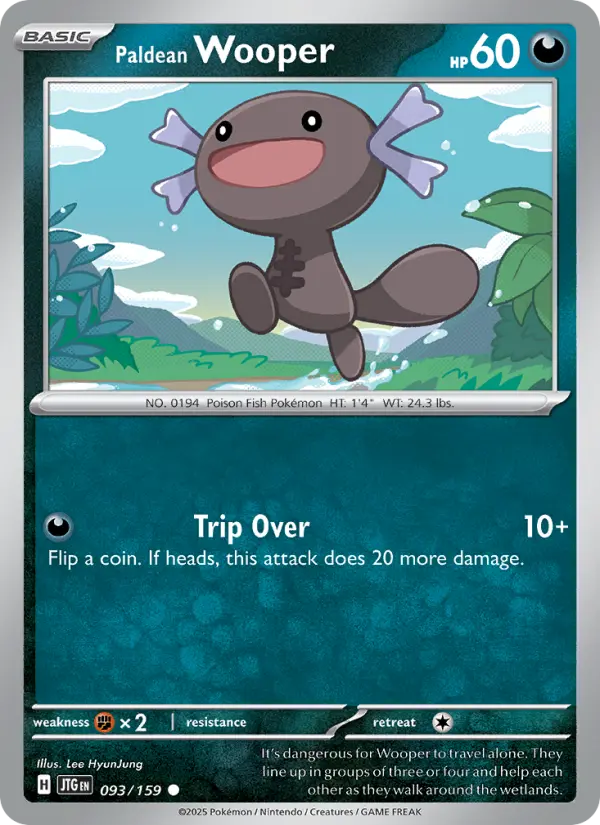 Paldean Wooper, 093/159
