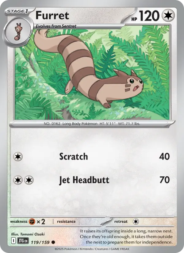 Furret, 119/159