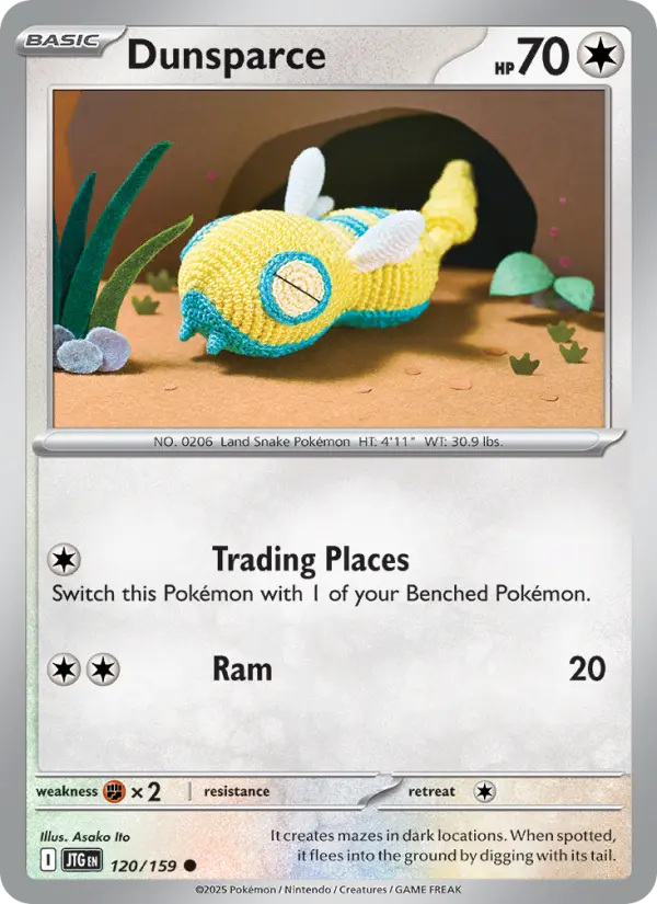 Dunsparce, 120/159