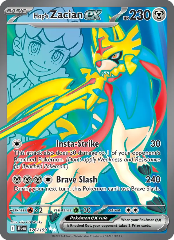 Hop's Zacian ex, 176/159