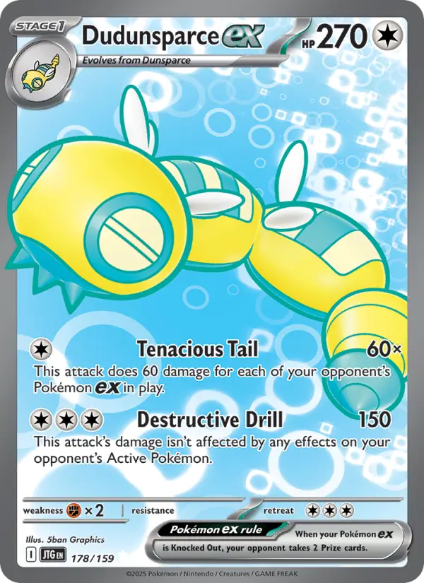 Dudunsparce ex, 178/159