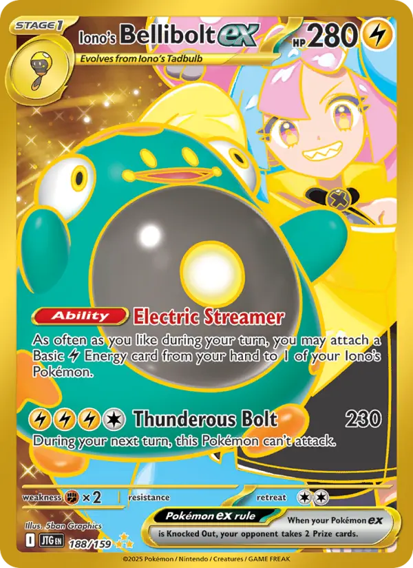 Iono's Bellibolt ex, 188/159