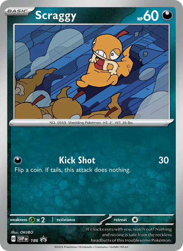 Scraggy, SVP186