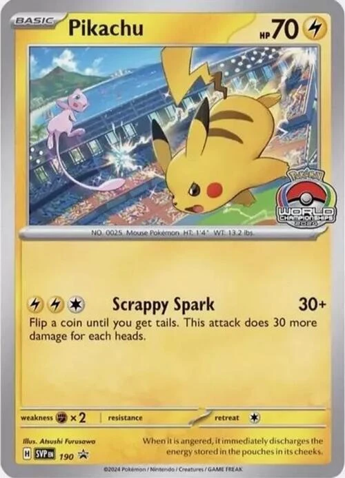 Pikachu, SVP190