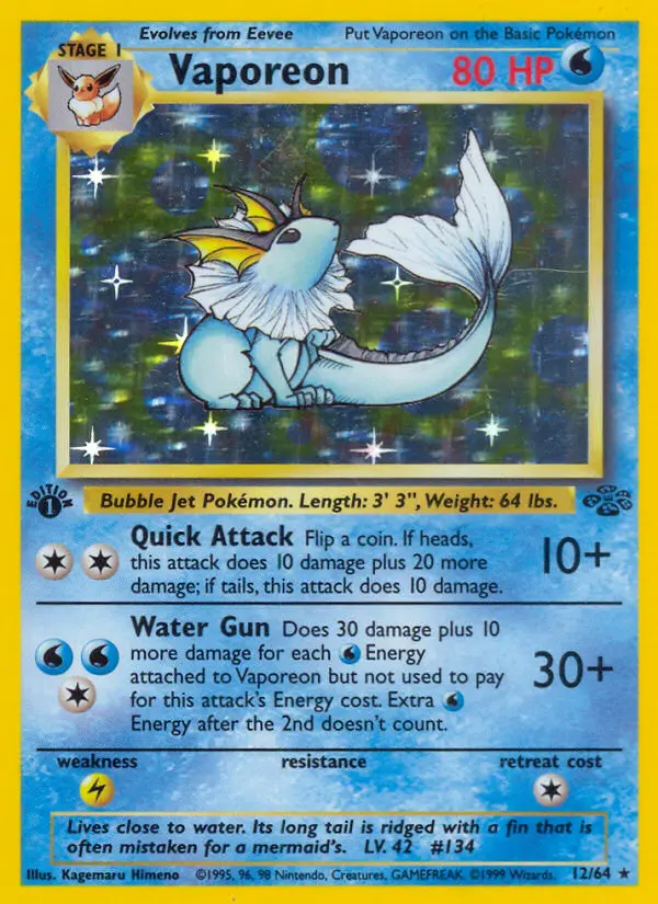 Vaporeon, 012/064